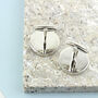 Personalised 60th Birthday Enamelled Sixpence Cufflinks, thumbnail 10 of 11
