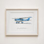 Personalised Plane Portrait, Father's Day Gift For Dad, thumbnail 11 of 12
