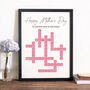 Create Your Own Mother's Day Scrabble Tile Framed Print, thumbnail 2 of 2