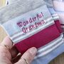 Personalised Gift For Grandmother Thank You Socks Set, thumbnail 2 of 4