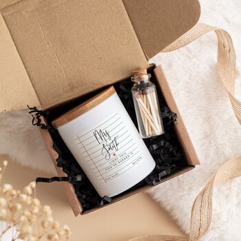 You've Earned It Teacher Candle Gift, 8 of 9