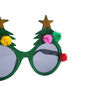 Set Of Two Glitter Christmas Tree Novelty Glasses, thumbnail 4 of 4