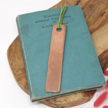 9th Anniversary Copper Bookmark. Available In A Choice Of Designs, 3 of 11