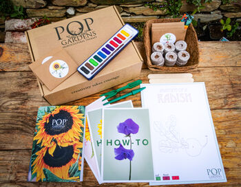 Spring Gardening And Art Wellbeing Box™, 2 of 10