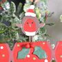 Robin On Christmas Cracker Tree Decoration, thumbnail 3 of 3