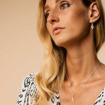 Swallow In Flight Sterling Silver Necklace, 5 of 12