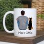 Customisable Dog Mug Male, thumbnail 1 of 6