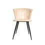 Bourne Moleskin Oyster Cream Set Of Two Dining Chairs, thumbnail 2 of 6