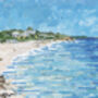 Swanpool Beach, Falmouth, Cornwall, Art Print, thumbnail 3 of 5