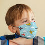 Airplane Pattern Childs Face Mask, thumbnail 1 of 2