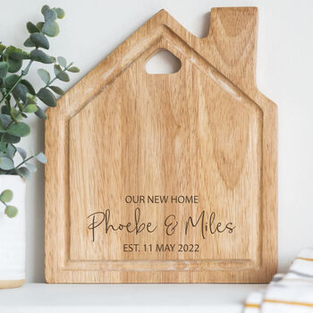 Personalised New Home Chopping Board, 2 of 2