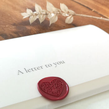 Red Heart Wax Seal Self Adhesive, 5 of 7