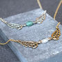 Angel Wing Birthstone Necklace, thumbnail 2 of 7