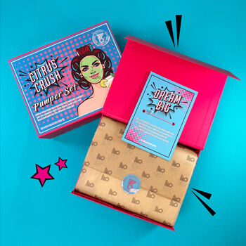 Pop Art Relaxation Pamper Set Bath Bomb Box For Her, 5 of 5