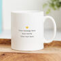 'Officially In My Thir Teas' Personalised 30th Birthday Mug, thumbnail 3 of 4