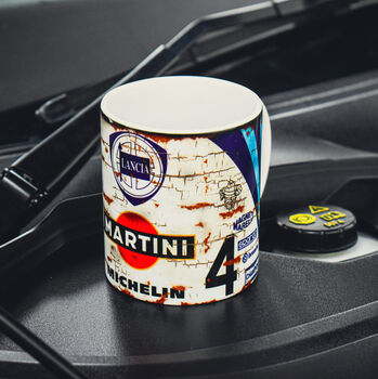 Lancia Delta Hf Integrale Martini Mug, 4 of 5