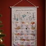 Personalised Hanging Advent Calendar Polar Bear Design, thumbnail 3 of 6
