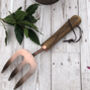 Personalised Copper Plated Garden Fork, thumbnail 1 of 4