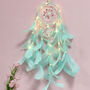 Pastel Colourful LED Baby Room Wall Deco Dream Catchers, thumbnail 9 of 10