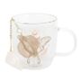 Tea Gifts Double Wall Glass Mug With Quartz Tea Infuser, thumbnail 9 of 9