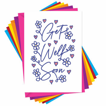 Floral Get Well Soon Card, 5 of 5