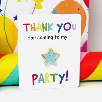 Smiley Face Pin Badge Party Favour, 4 of 4