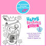 Mermaids Extra Large Deluxe Square Birthday Gift Box, thumbnail 8 of 12