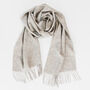 Personalised Dove Grey Pure Cashmere Scarf, thumbnail 2 of 10