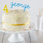 Personalised Birthday Cake Topper, thumbnail 2 of 6