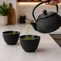 Cast Iron Tea Cups Jang Two Set 100ml, thumbnail 1 of 5