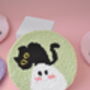 Pastel Spooky Mug Rugs, thumbnail 7 of 8