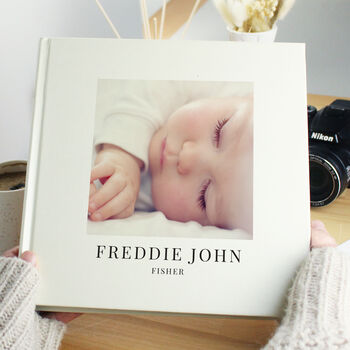 Personalised New Baby Photo Album, 3 of 5