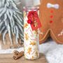 Candy Cane Warm Gingerbread Tube Candle, thumbnail 1 of 2