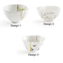 Hand Painted Kintsugi Porcelain Bowl, thumbnail 3 of 5