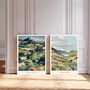Set Of Two Peak District And The Lakes Art Prints, thumbnail 2 of 5