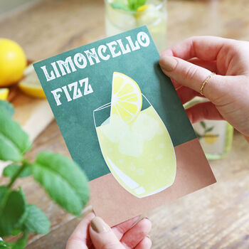 Personalised Limoncello Fizz Cocktail Kit, 9 of 11