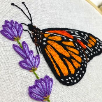 Butterfly Embroidery Kit, 7 of 11