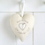 Personalised 30th Pearl Wedding Anniversary Heart Gift, thumbnail 6 of 9