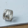 Compressed Silver Ring, thumbnail 1 of 3