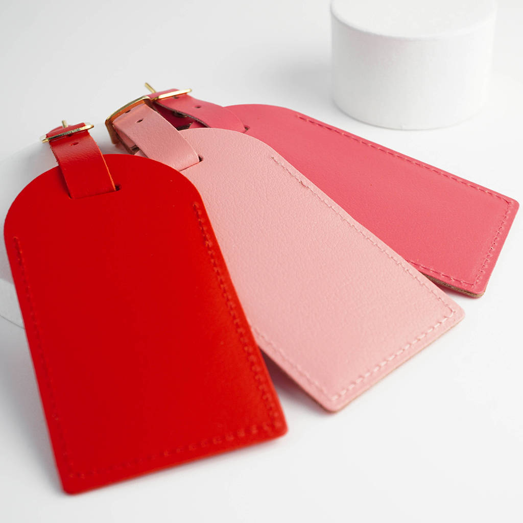 red tag luggage bags