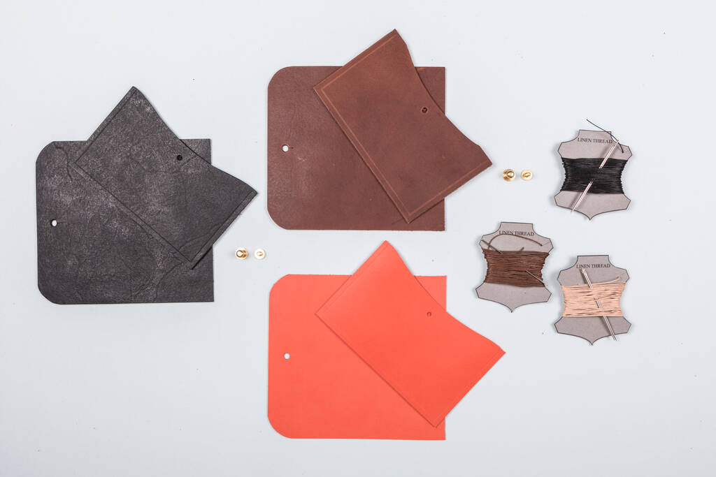 make it yourself leather coin purse kit by williams handmade