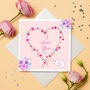 Personalised Rose Valentine Card, thumbnail 6 of 7