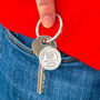 Sixpence Year Coin Keyring 1928 To 1967, thumbnail 4 of 12