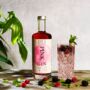Raspberry And Rose Gin Gift Box With Wild Flower Seeds, thumbnail 1 of 7