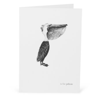 P Is For Pelican Card, 2 of 2