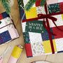 Patchwork Quilt Hug Wrapping Paper, thumbnail 1 of 7
