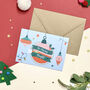 Set Of Six Christmas Cards Recycled, thumbnail 6 of 9