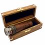 Handmade Liquid Kaleidoscope With Wooden Box Or Leather Case, thumbnail 2 of 12