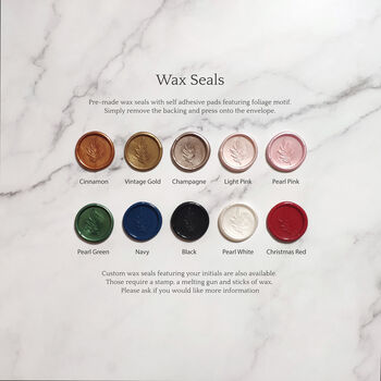 Wax Seal Save The Date, 5 of 7