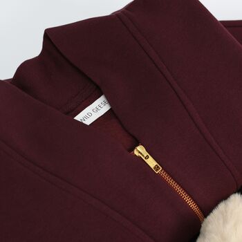 Margot Sweatshirt In Burgundy, 5 of 6